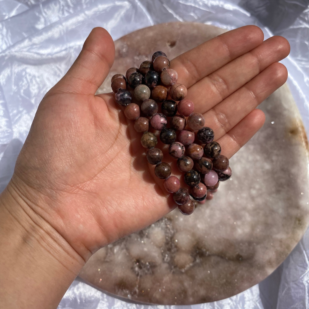 Rhodonite bracelet