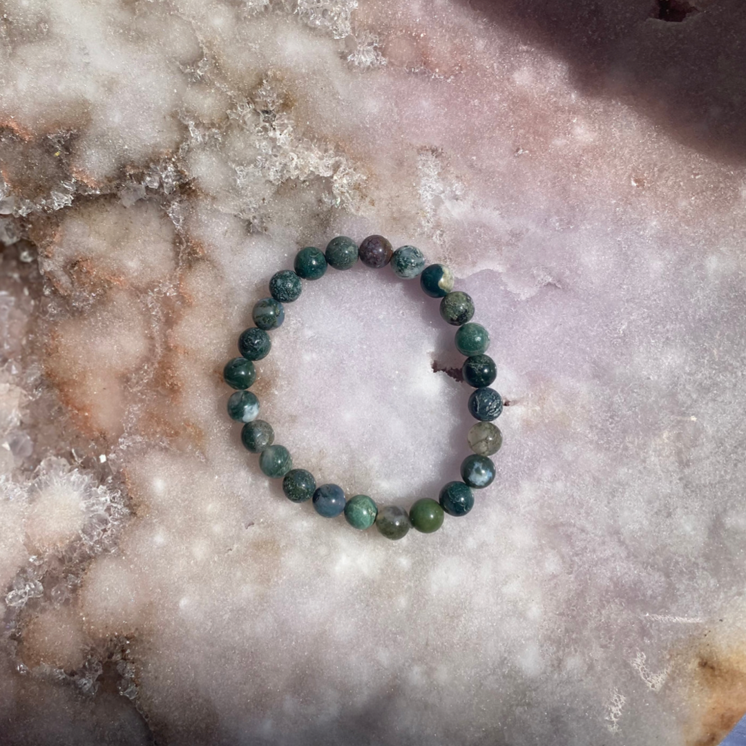 Moss Agate bracelet
