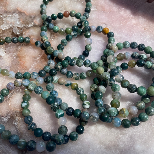 Moss Agate bracelet