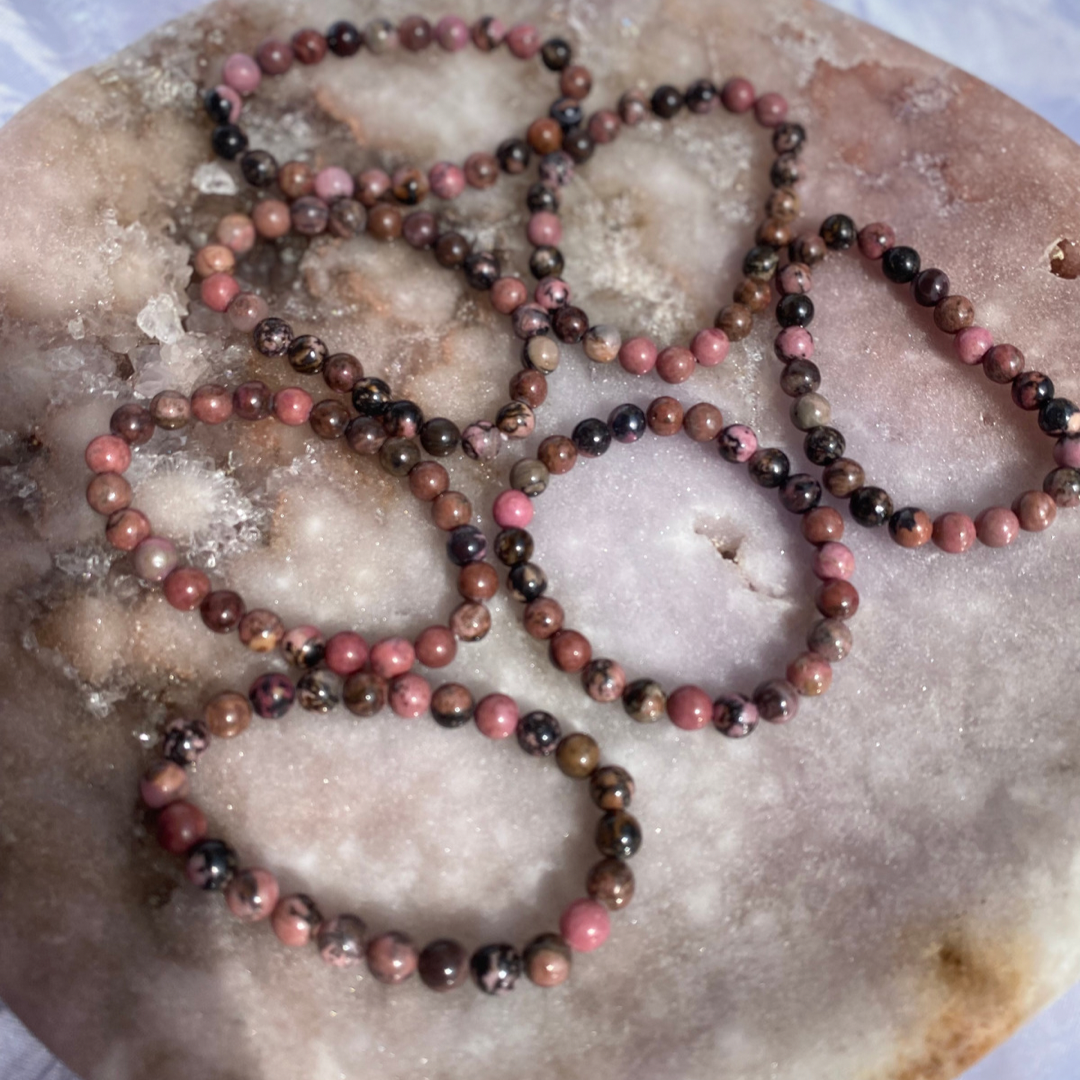 Rhodonite bracelet