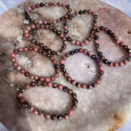 Rhodonite bracelet